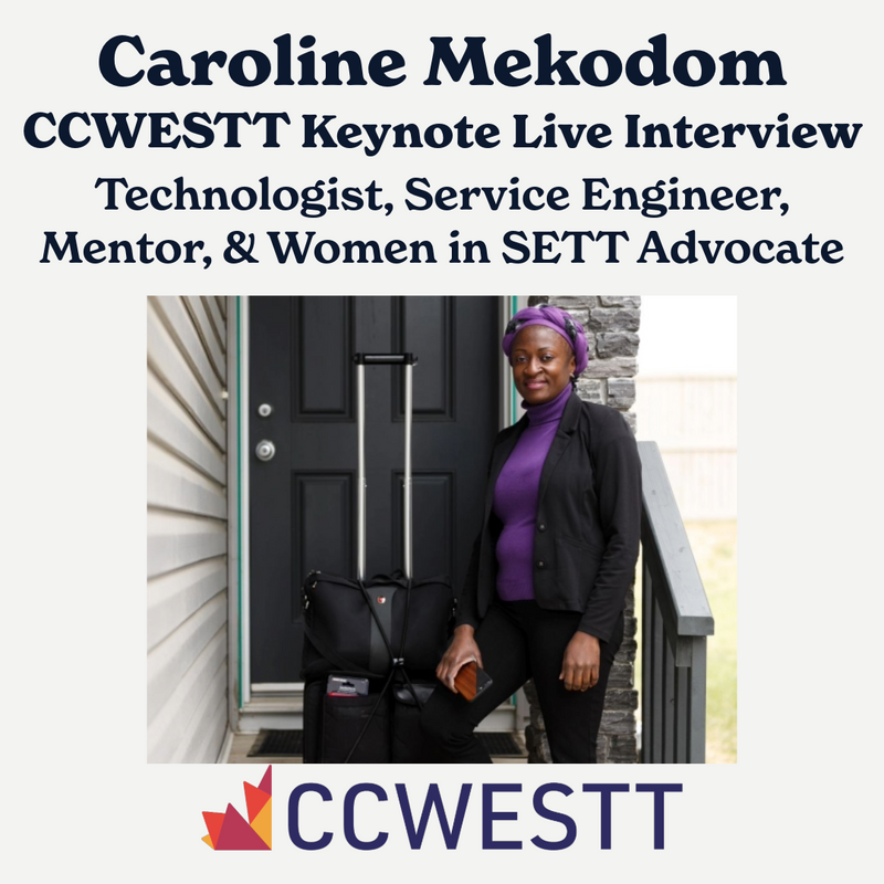 CCWESTT Live Interview with Keynote Speaker Caroline Mekodom